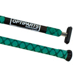 EX1145GR - TILLER EXT 20MM X-GRIPPED GREEN