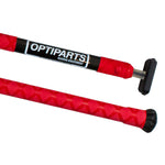 EX1145RD - TILLER EXT 20MM X-GRIPPED RED